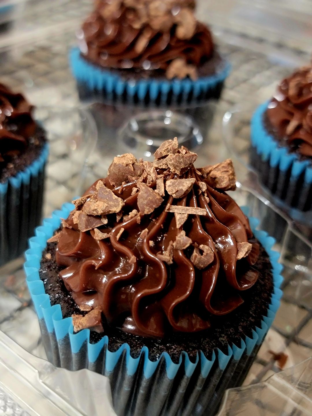 Chocolate Ganache Cupcakes 
