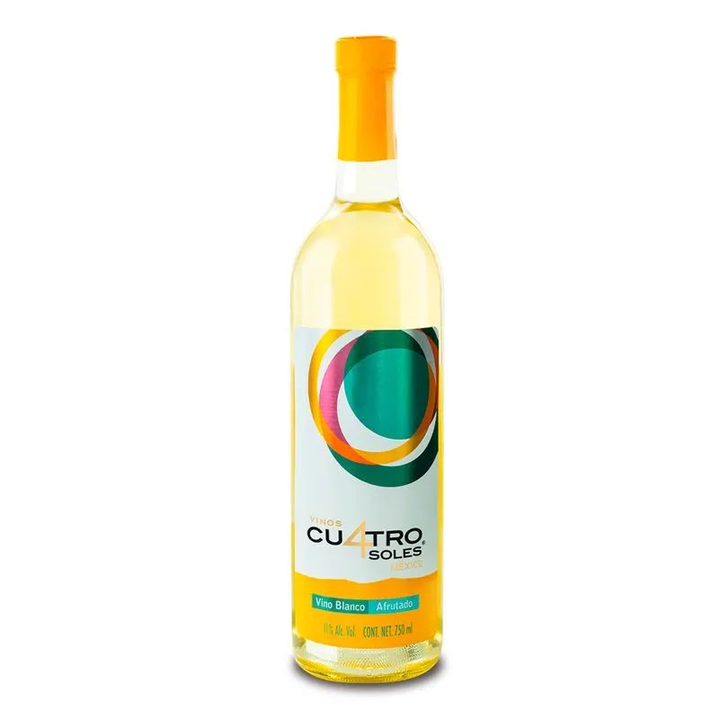 Vino Blanco Afrutado 4 Soles 750.0 mL