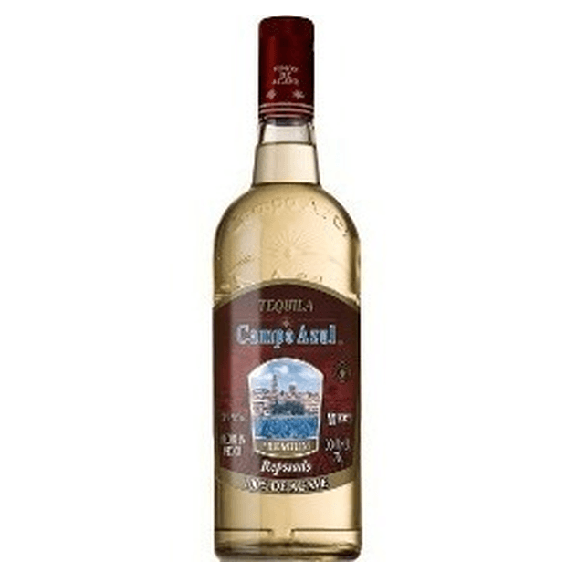 Tequila Premium 100% Agave Campo Azul 1.0 L