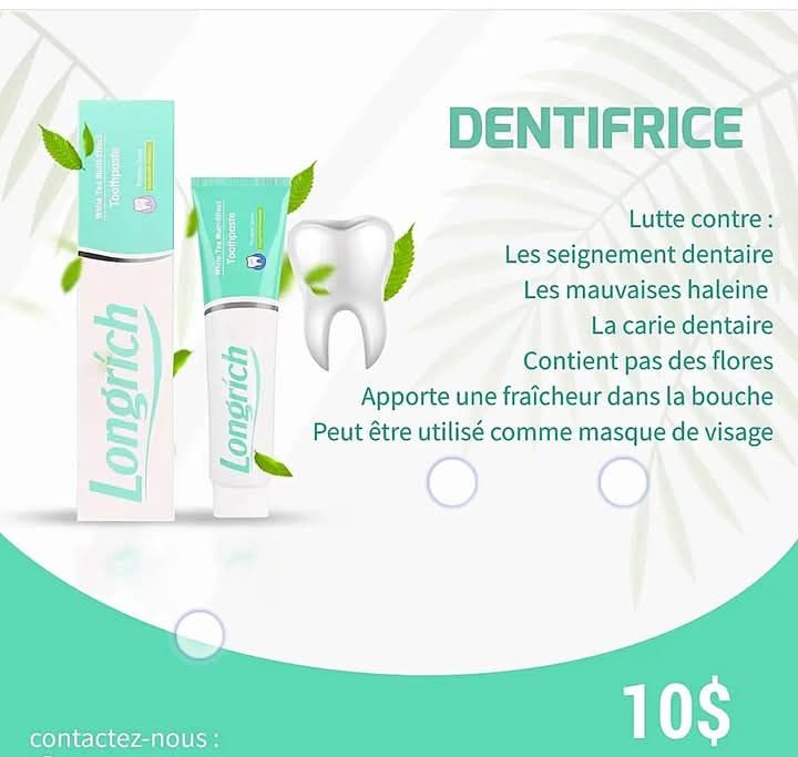 Pâte dentifrice au thé blanc 