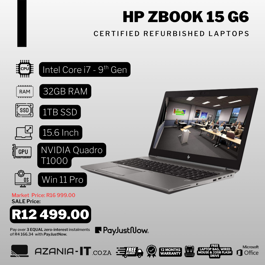 HP ZBook 15 G6 Mobile Workstation