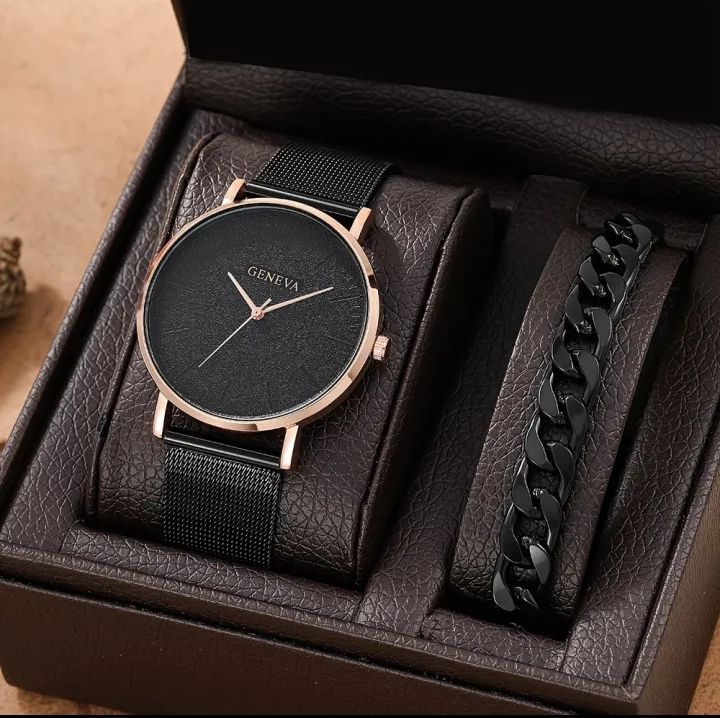 Geneva Steel Watches 