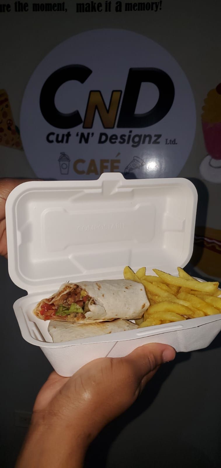 Chicken Wrap Combo
