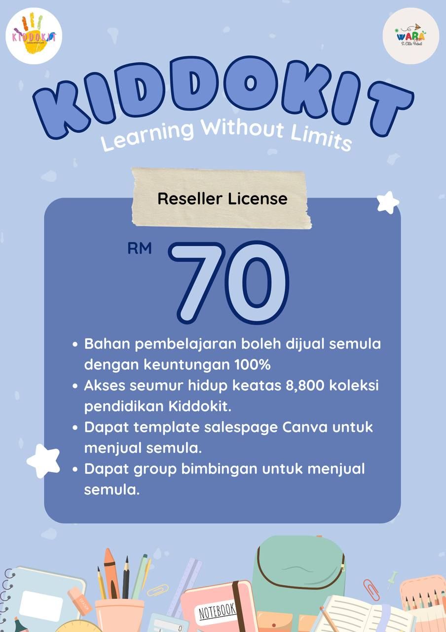KIDDOKIT RESELLER LICENSE