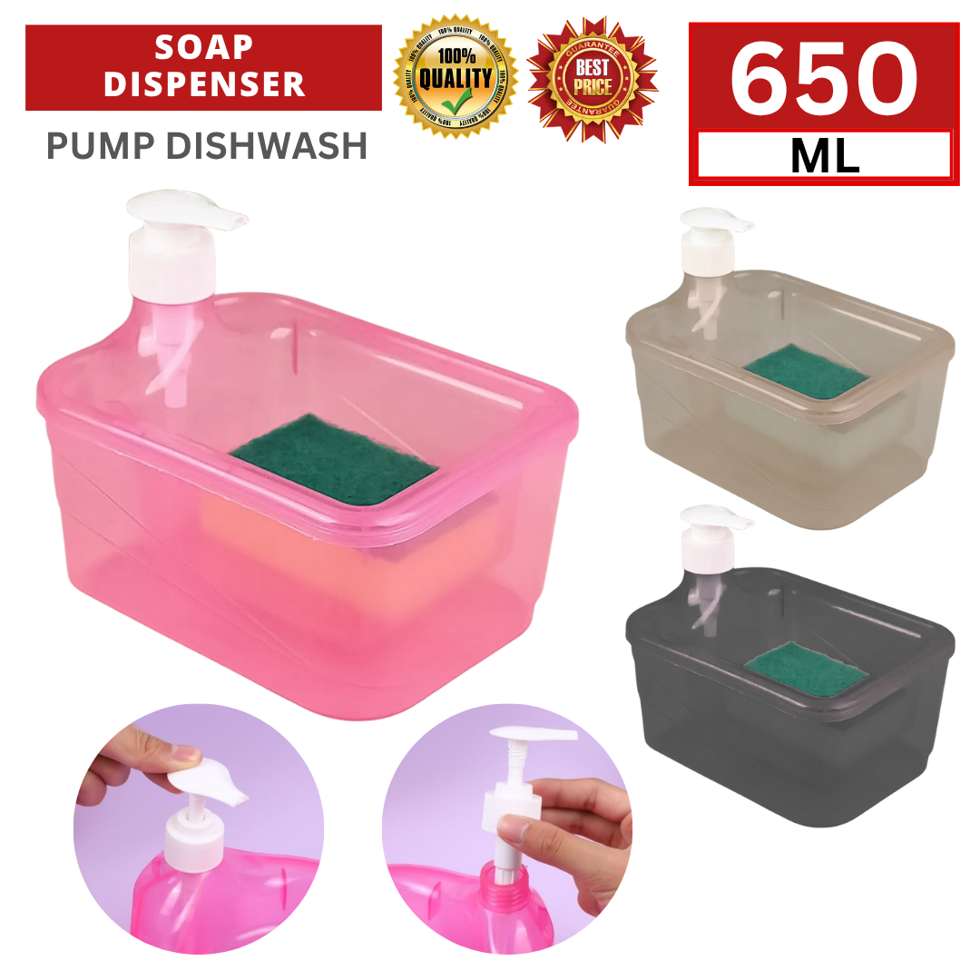 SOAP DISPENSER PUMP DISHWASH (BEKAS SABUN BASUH PINGGAN)