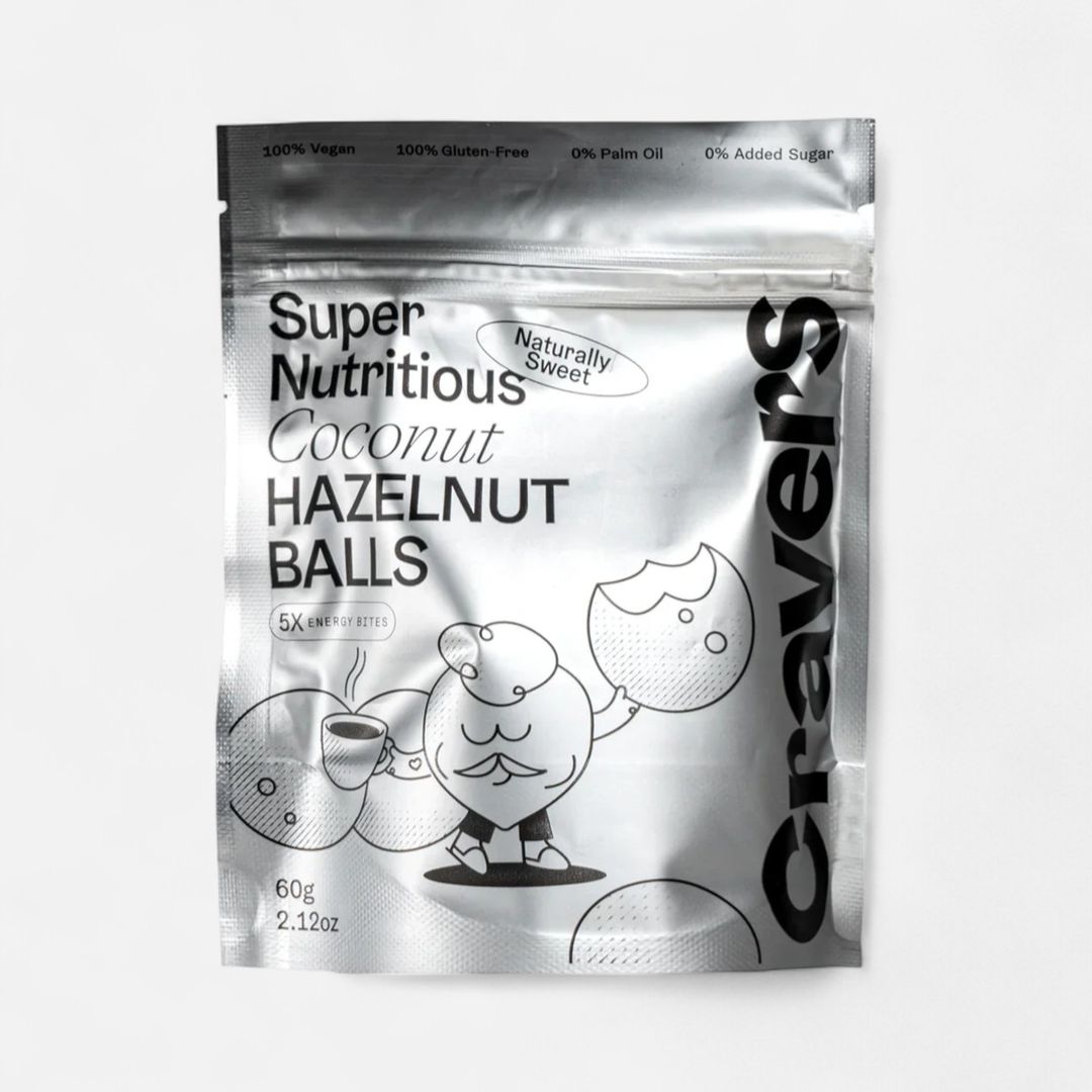 Cravers Coconut Hazelnut Balls 60g