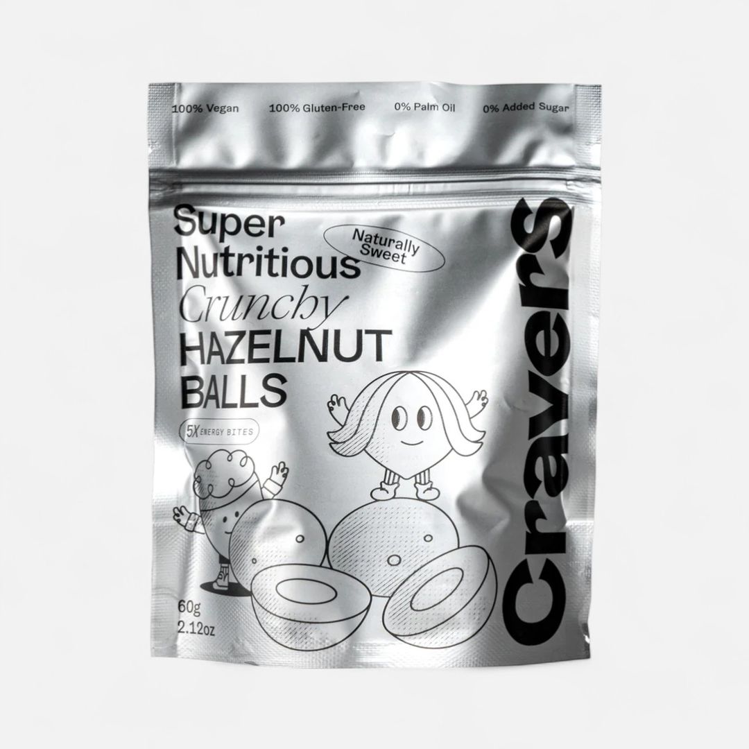 Cravers Crunchy Hazelnut Balls 60g