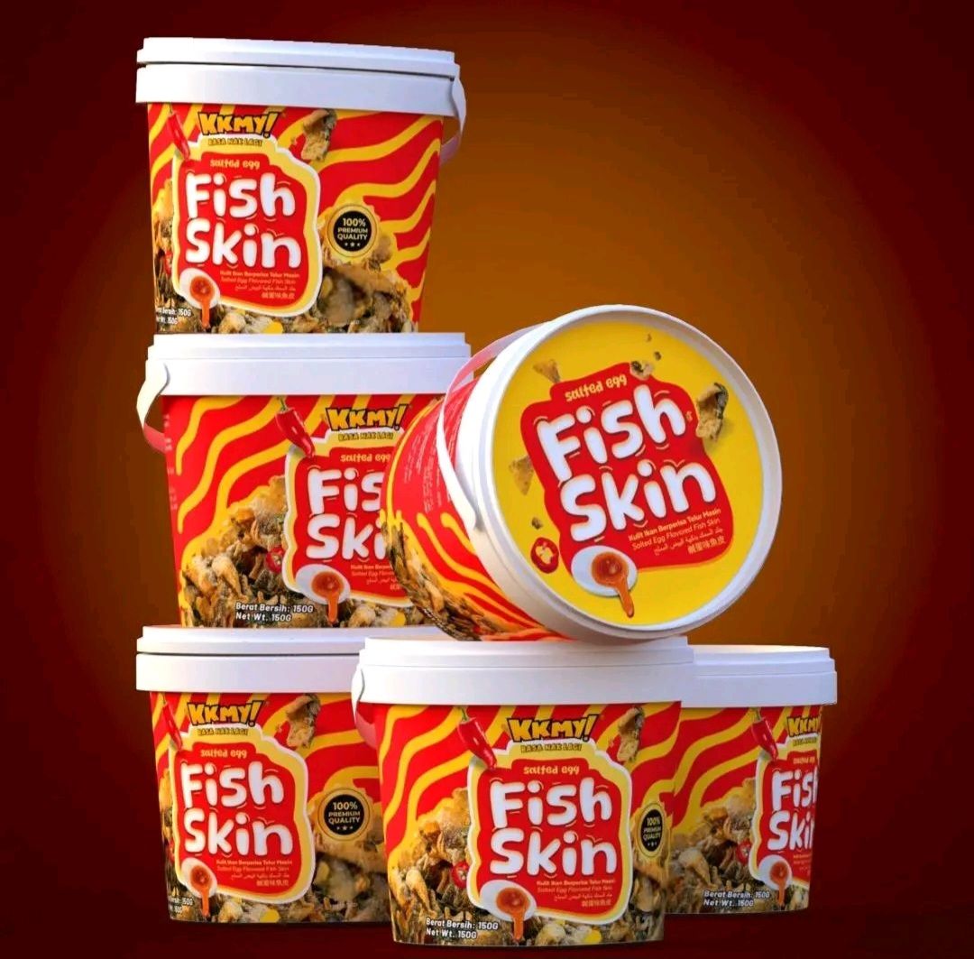 Salted Egg Fish Skin 150G