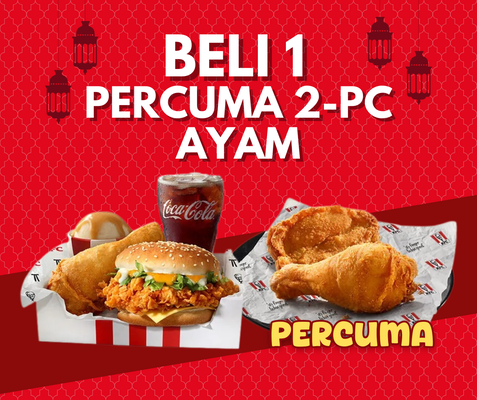 Zinger Cheezy Box (Percuma 2-Pcs Ayam)