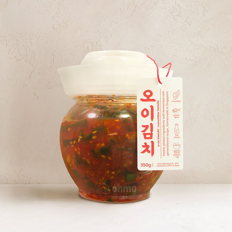 cucumber kimchi | o-ee kimchi  (오이김치), 350 g