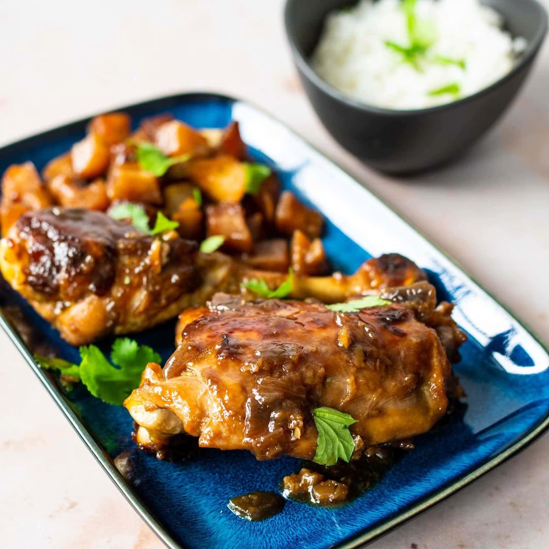 Poulet fumé au gingembre