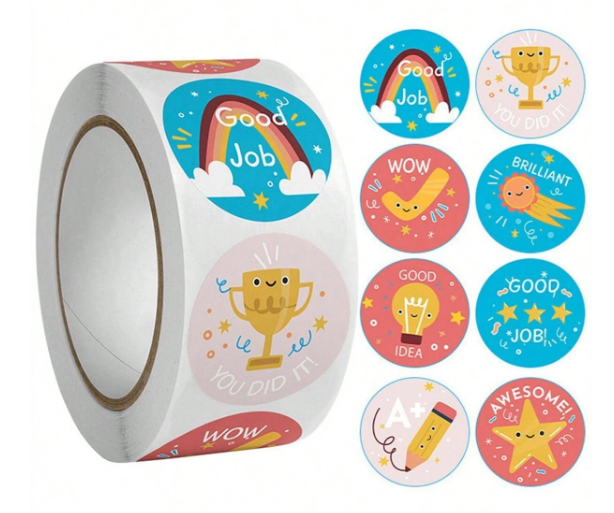 Stickers / Motivation 500pcs