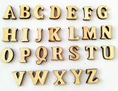 MDF 3mm Alphabet Complete 