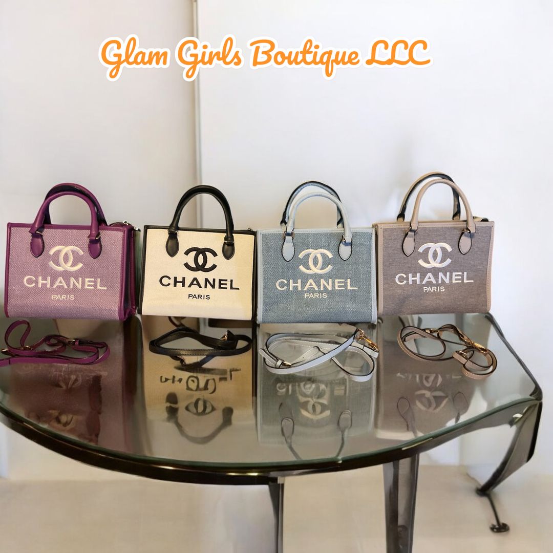 Chanel Handbags - Blue, White, Gray or Purple