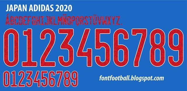 Font Vector Japan 2019 2020 kit