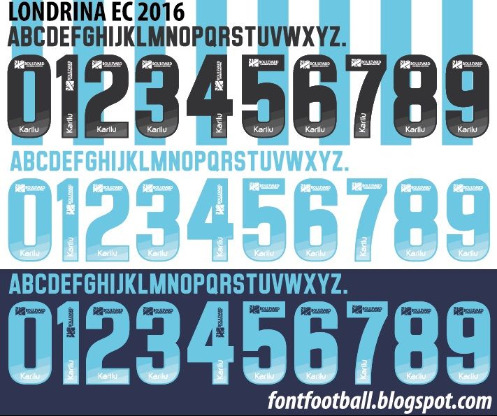 Font Vector Londrina EC 2016 kit