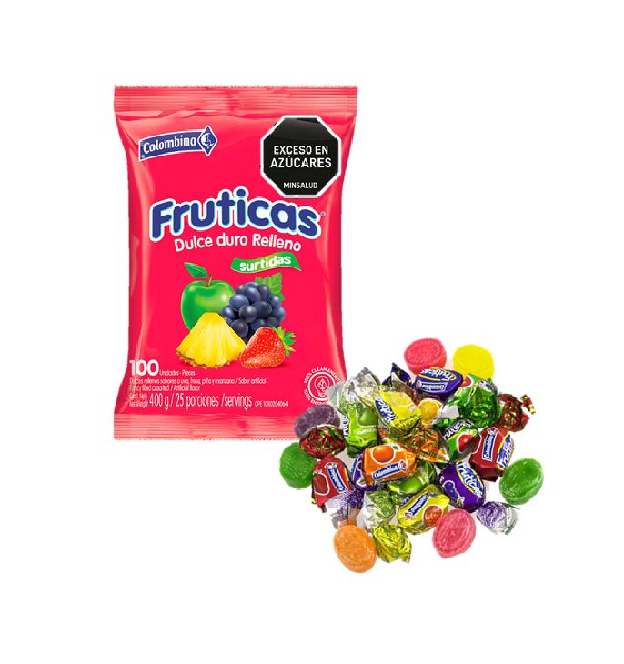 FRUTICAS SURTIDAS CARAM. COLOMBINA
