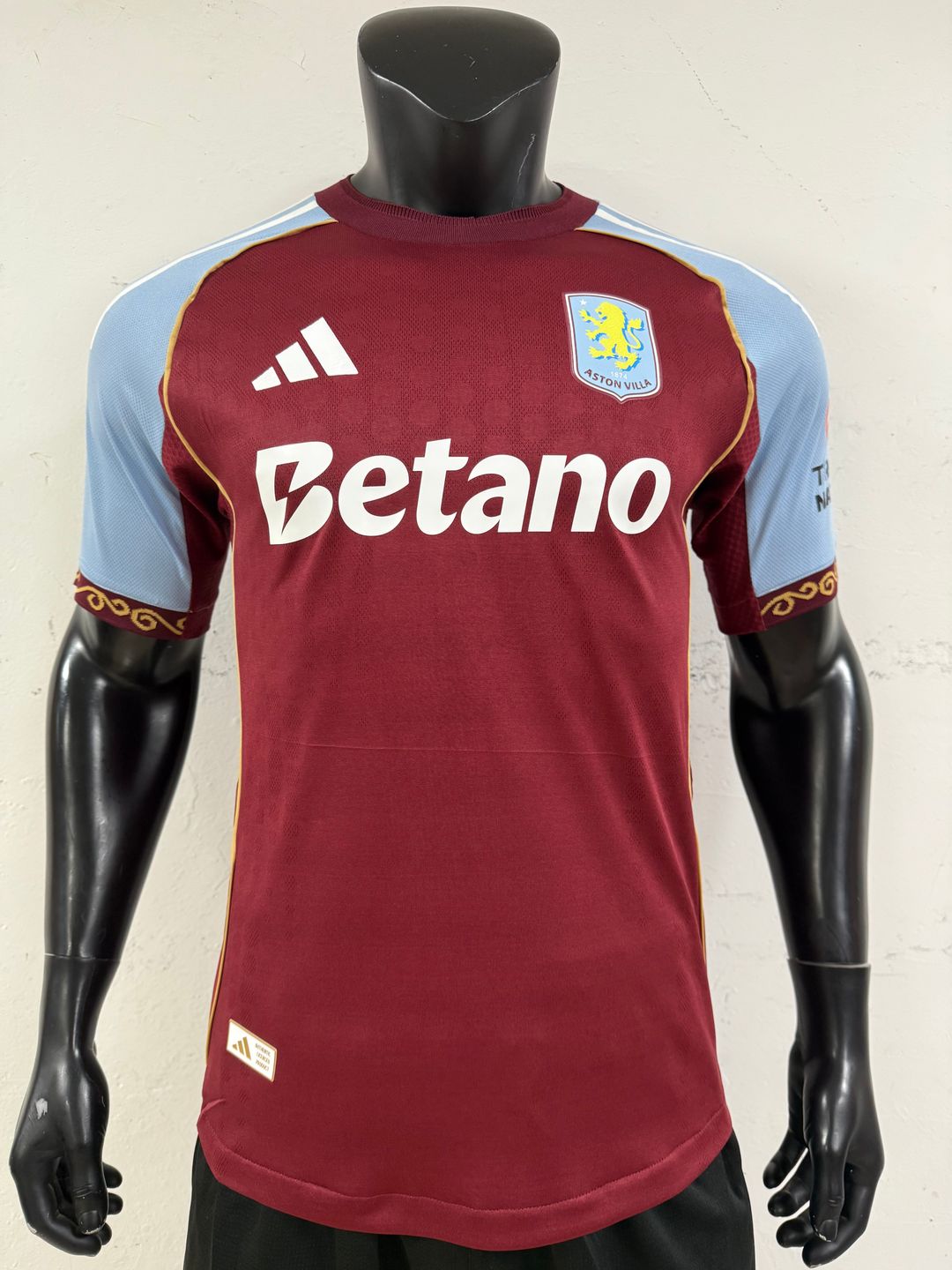 Aston Villa 2025/26 Home Shirt (Claret / Sky blue)