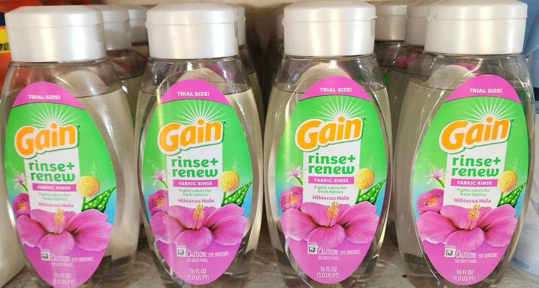 Gain rinse + renew fabric rinse hibiscus Hula