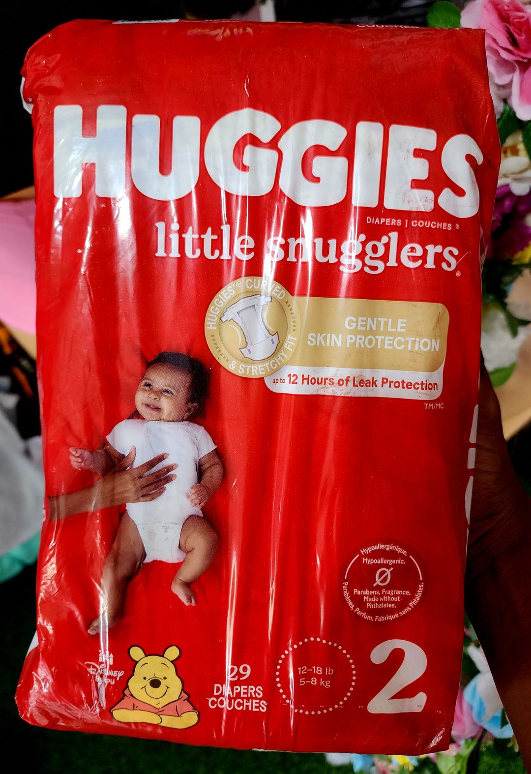Huggies little snugglers size 2