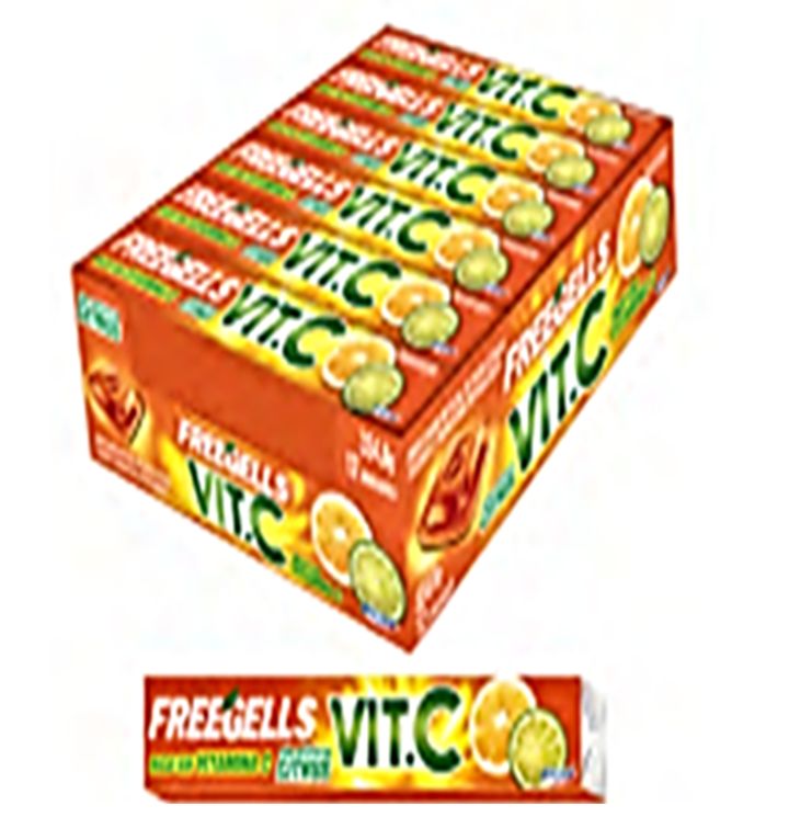 FREEGELLS CARAMELO VITA C