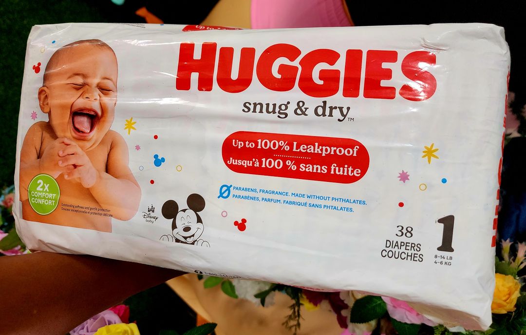 Huggies snug & dry size 1