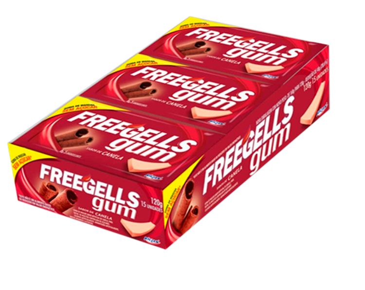 FREEGELLS  GUM  CANELA