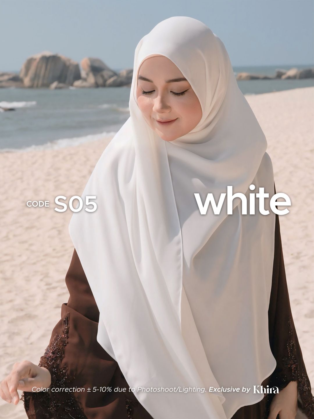 White Shawl Khira