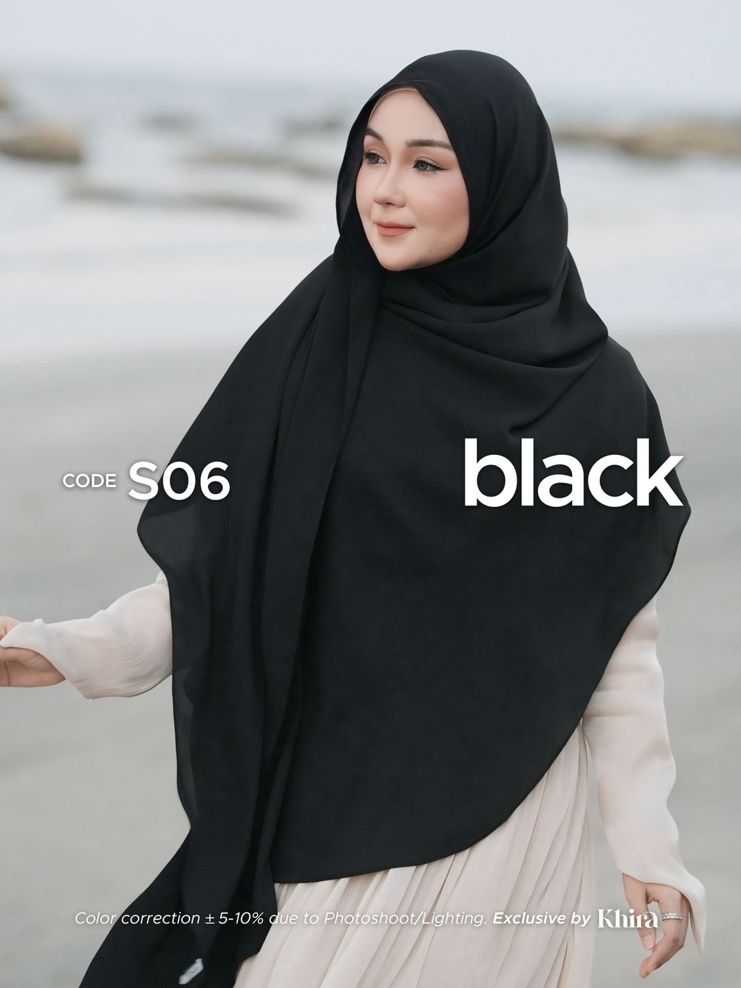 Black Shawl Khira