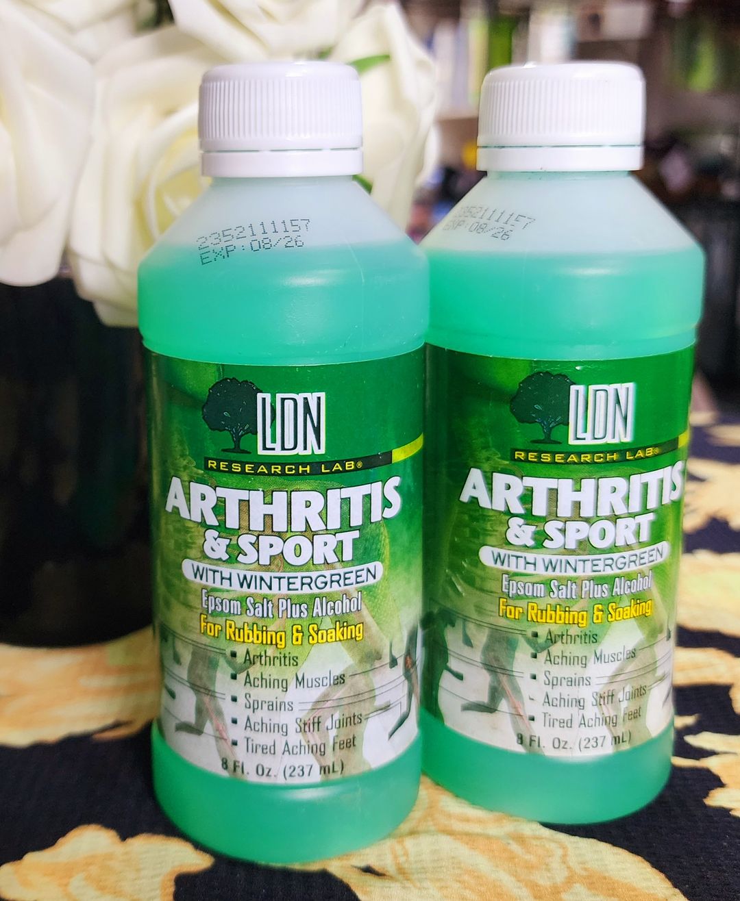 NDN Arthritis & Sports with wintergreen Epsom salt for rubbing and soaking