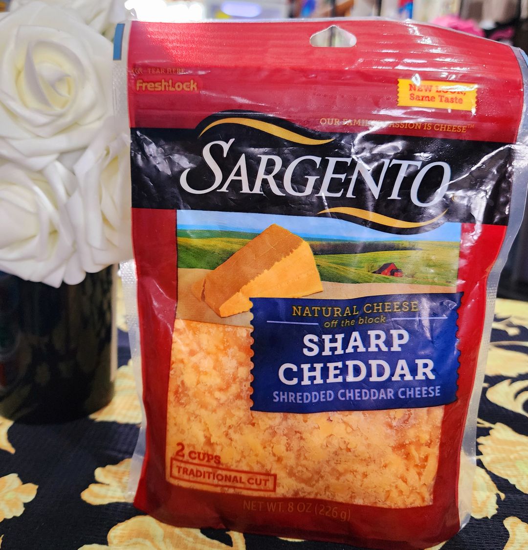 Sargento natural sharp cheddar cheese 