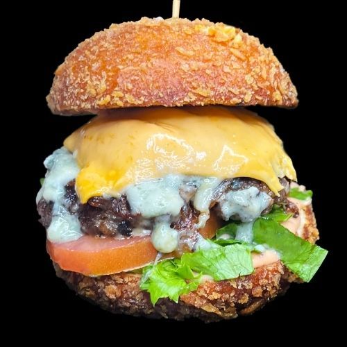 Deep Fried Burger 3 Fromages