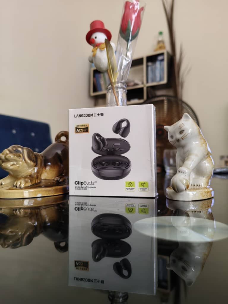 Écouteurs Bluetooth: ClipBuds de marque Langsdom 