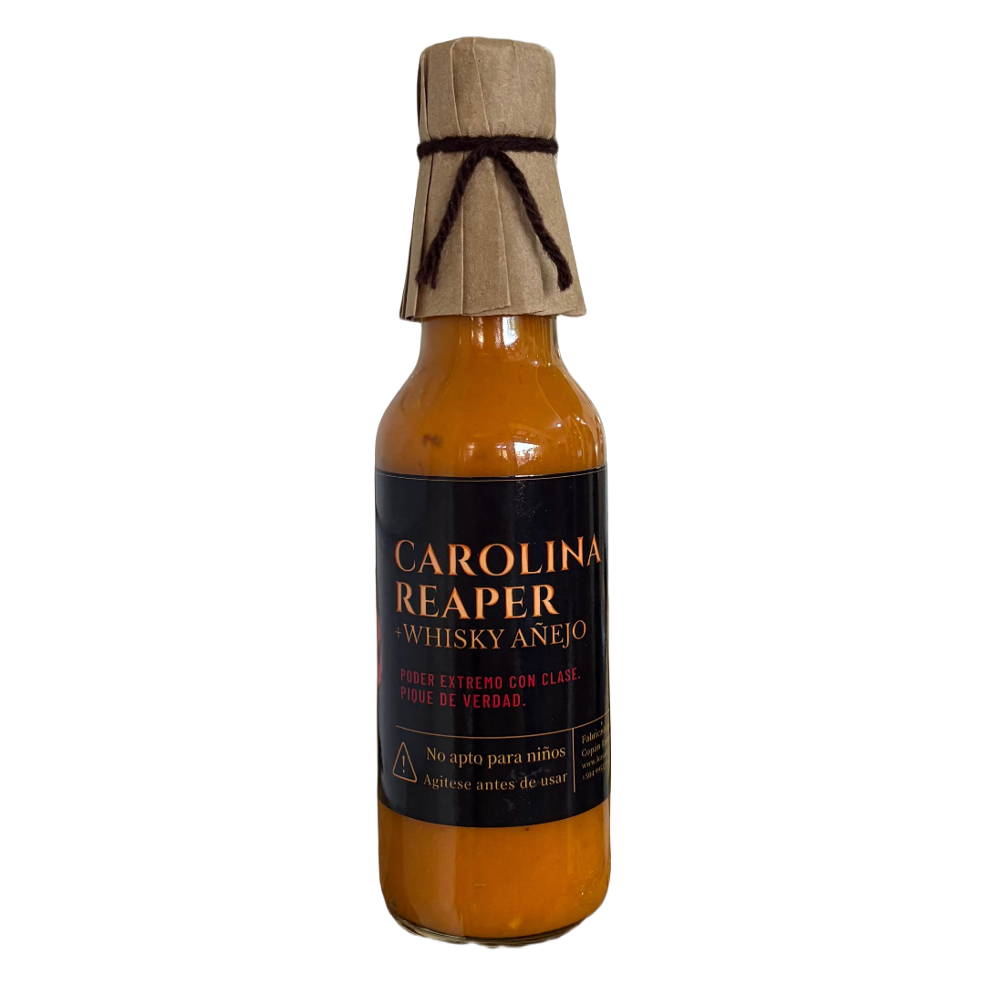Chile Carolina Reaper + Whiskey Añejo