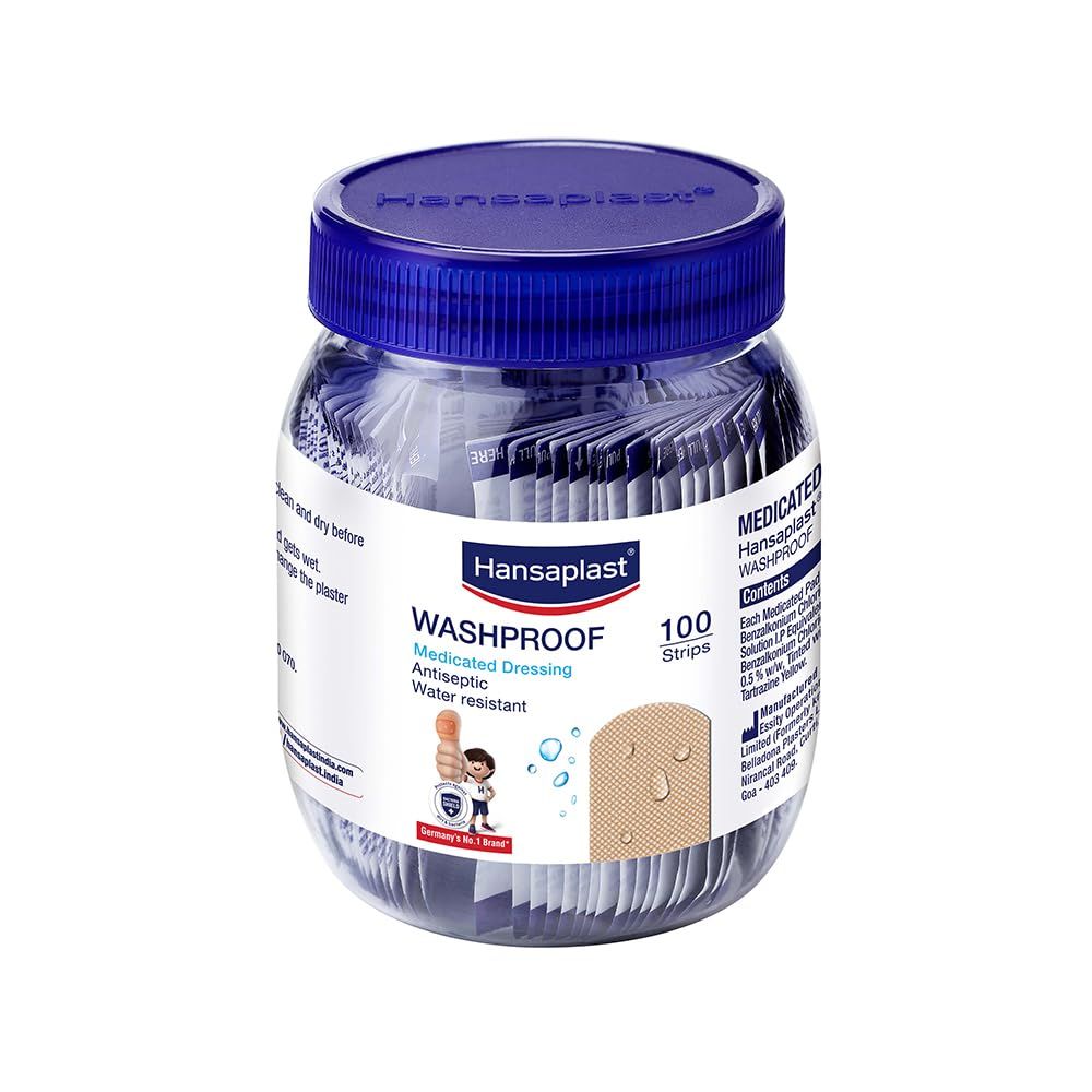 Hansaplast Washproof 100+36 Strips