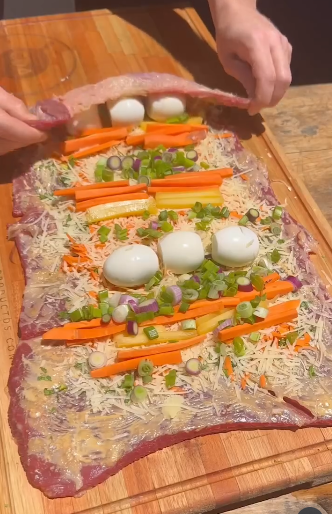 Sandwich de Matambre arrollado