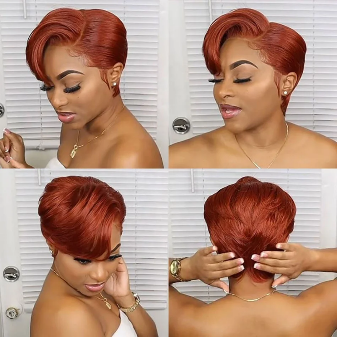 13X4 Lace - Pixie Hair Cut 