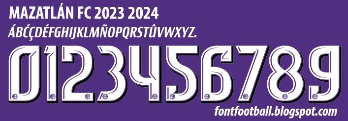 Font Vector Mazatlán FC 2023 2024 kit