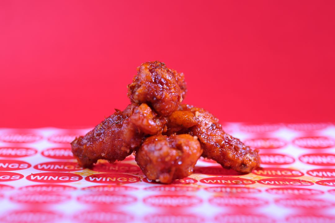 4 Pcs Schezwan Wings