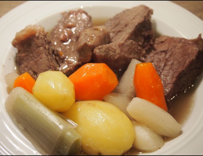 Pot-au-feu de boeuf 