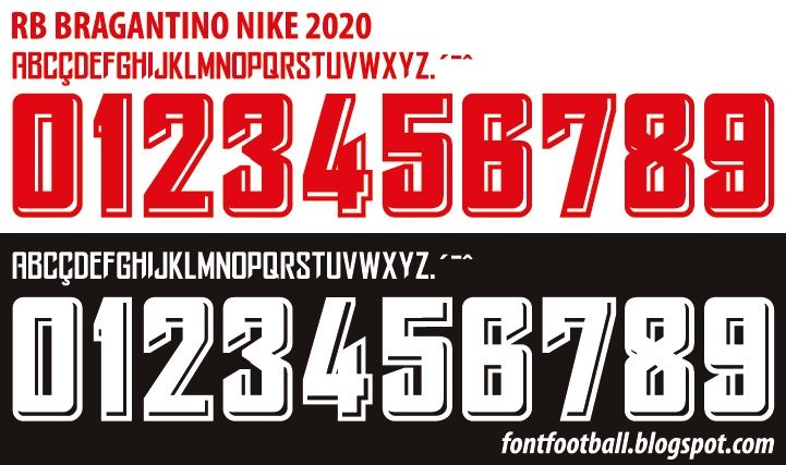 Font Vector RB Bragantino 2020 kit