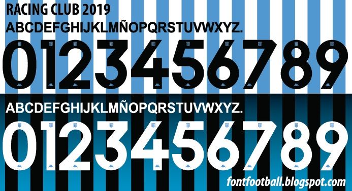 Font Vector Racing Club 2019 Shirt