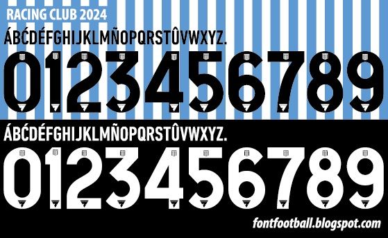 Font Vector Racing Club 2024 kit