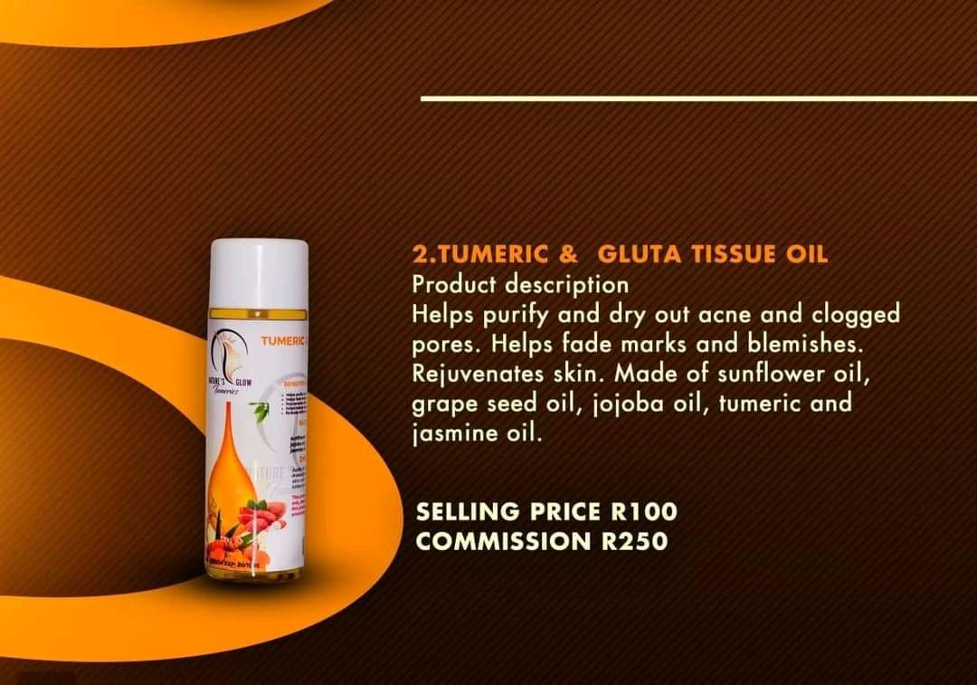 Tumeric tissue oil 