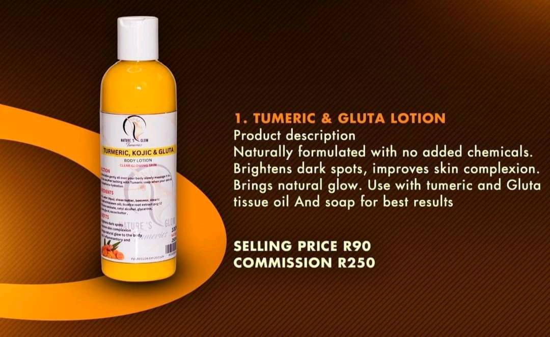 Tumeric and Gluta lotion 