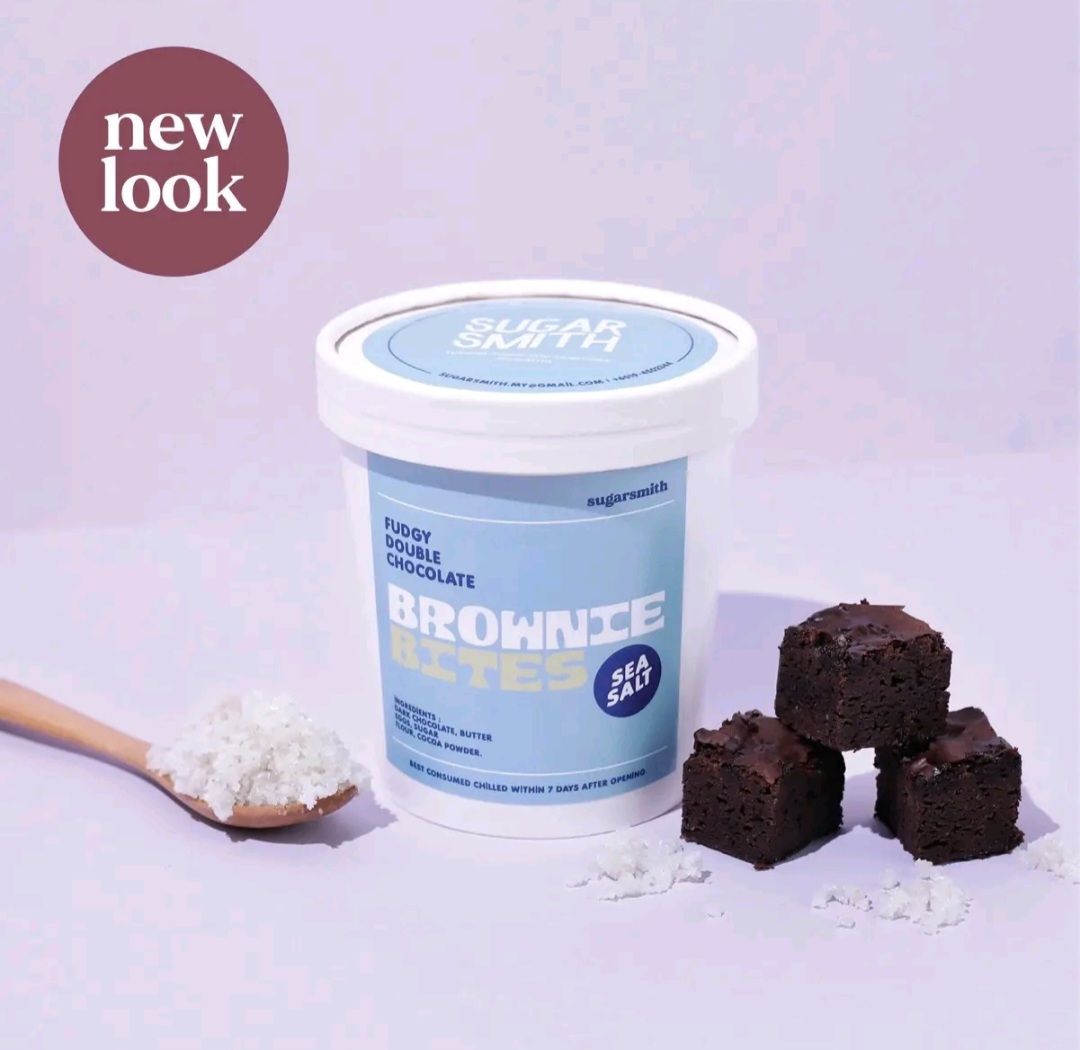 Premium Fudgy Double Chocolate Brownie Bites 300G