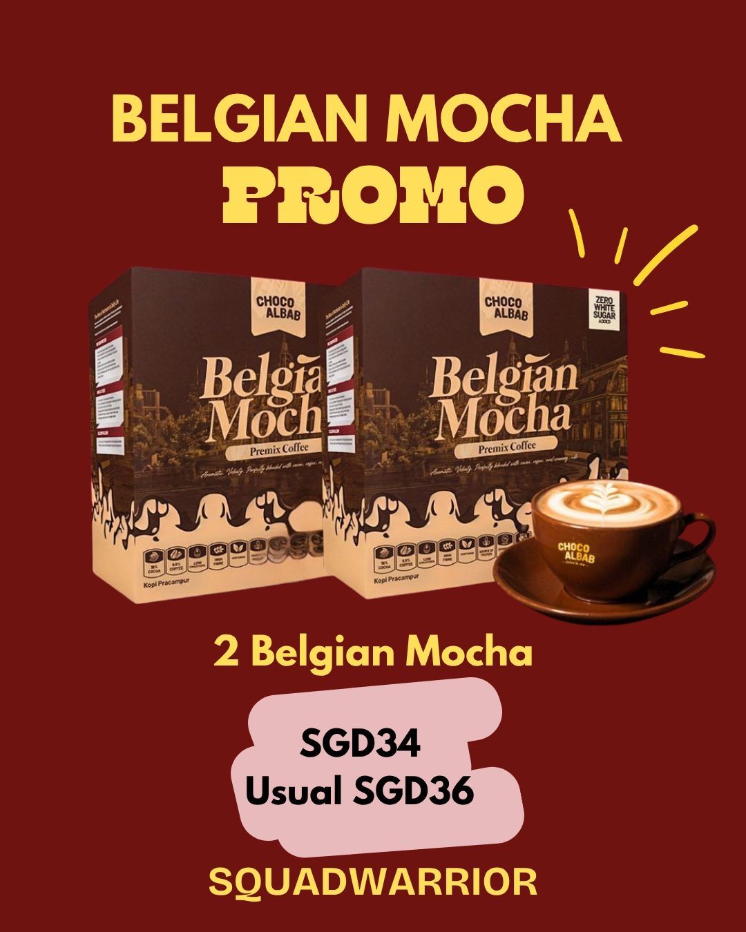 Belgian Mocha Promo