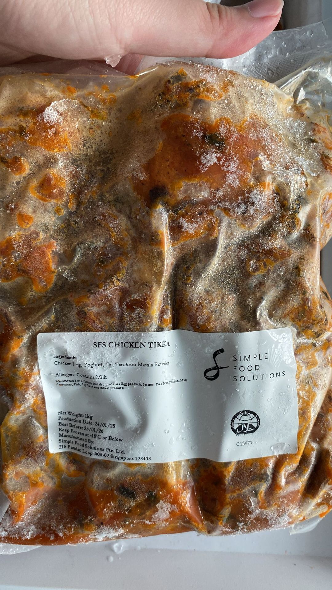 Chicken Tikka (1kg) 