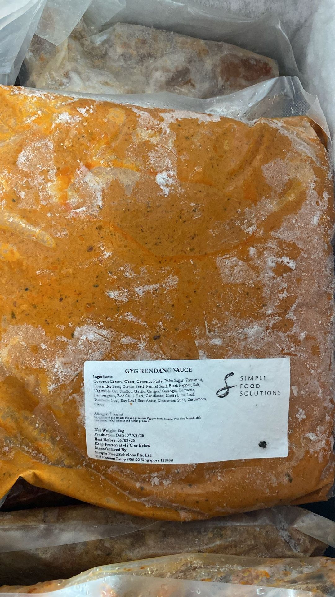 Rendang Sauce (1kg) 
