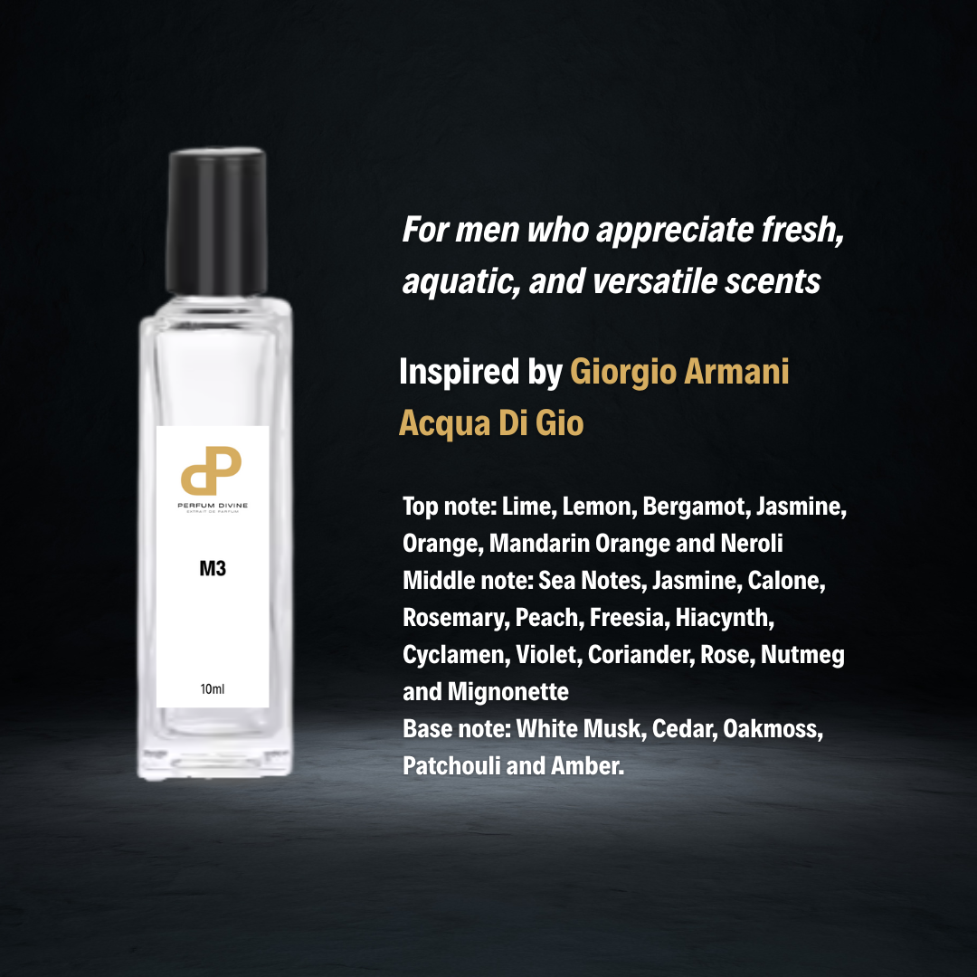 M3 Inspired by Giorgio Armani Acqua di Gio